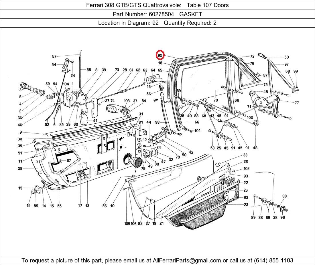 Ferrari Part 60278504