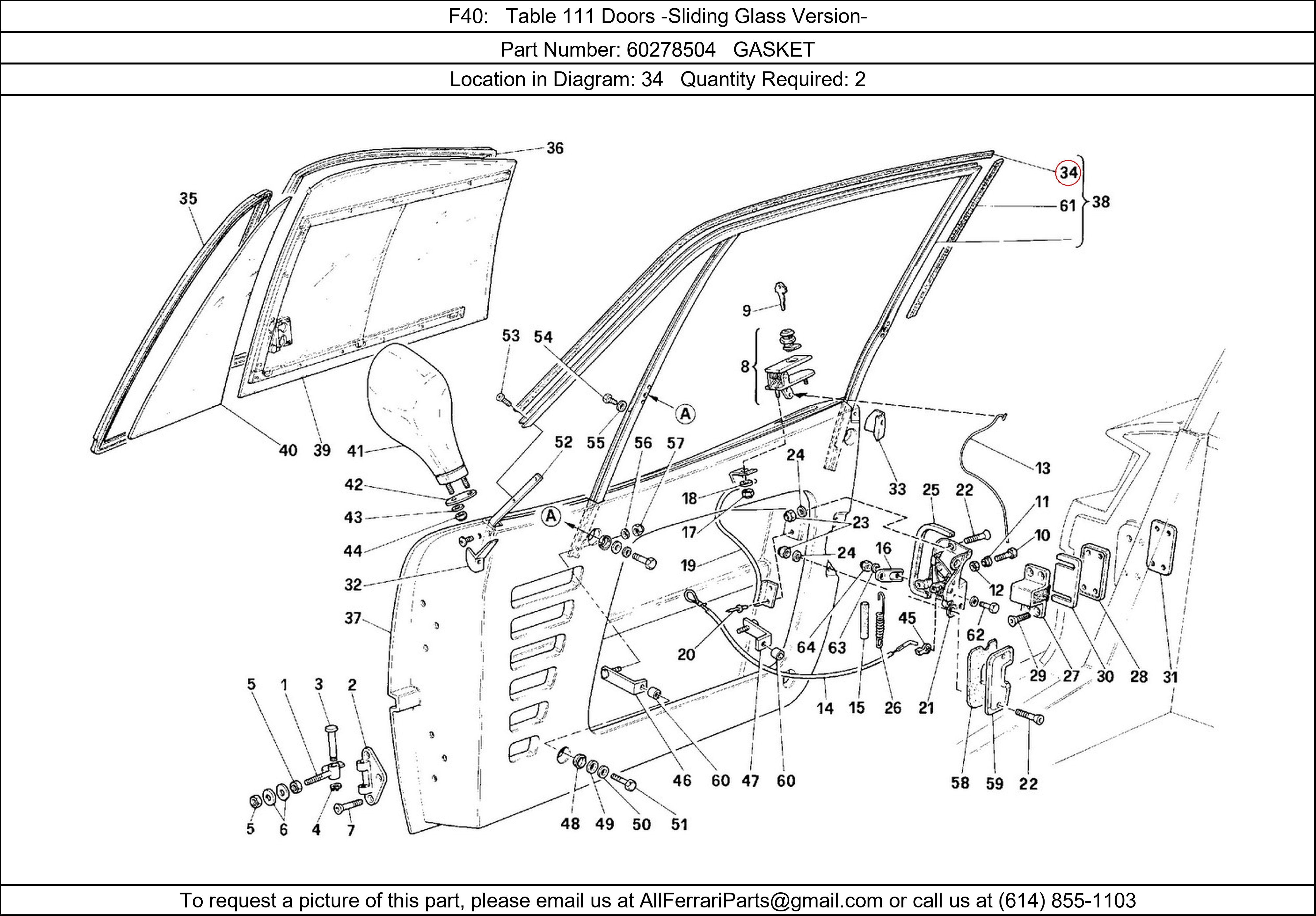 Ferrari Part 60278504