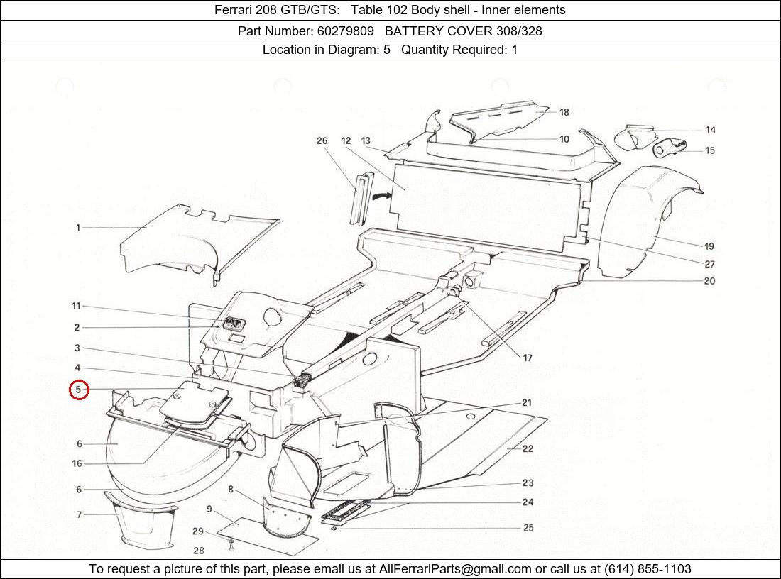 Ferrari Part 60279809