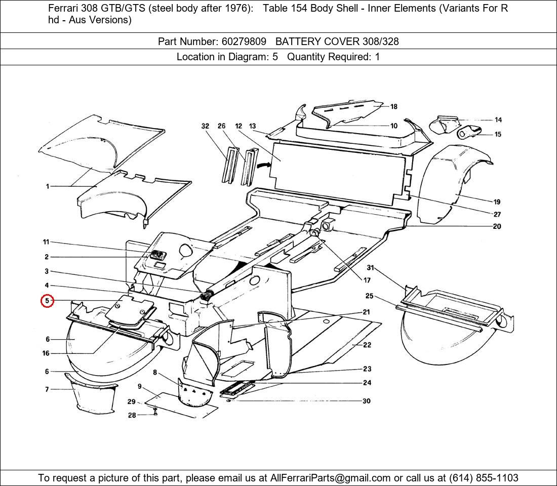 Ferrari Part 60279809