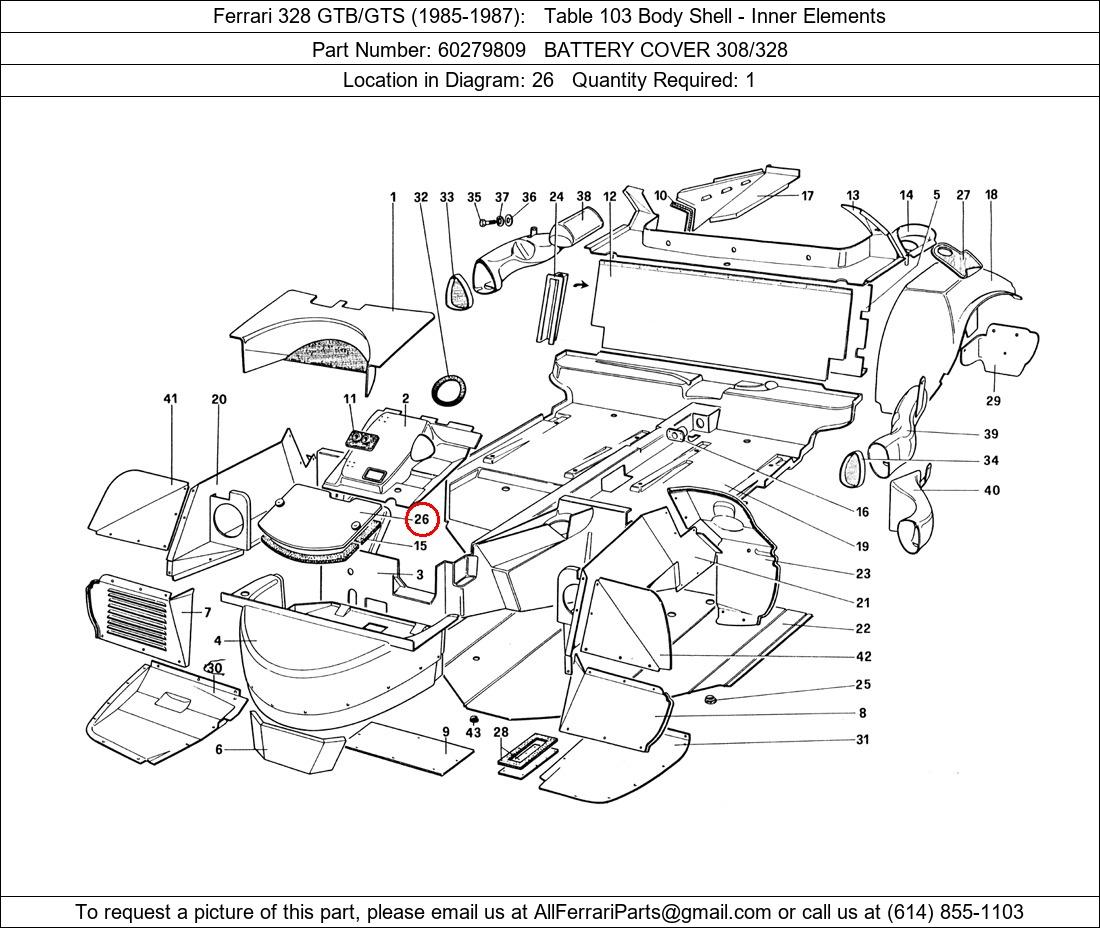 Ferrari Part 60279809