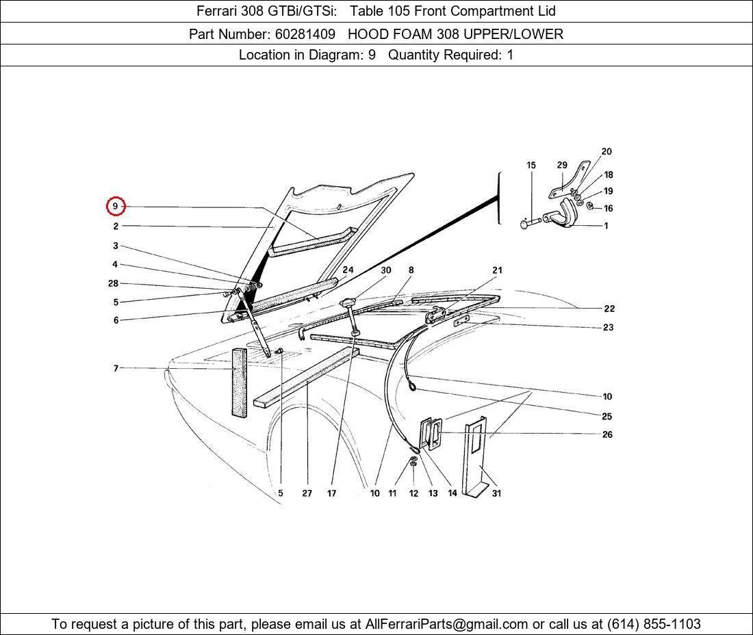 Ferrari Part 60281409