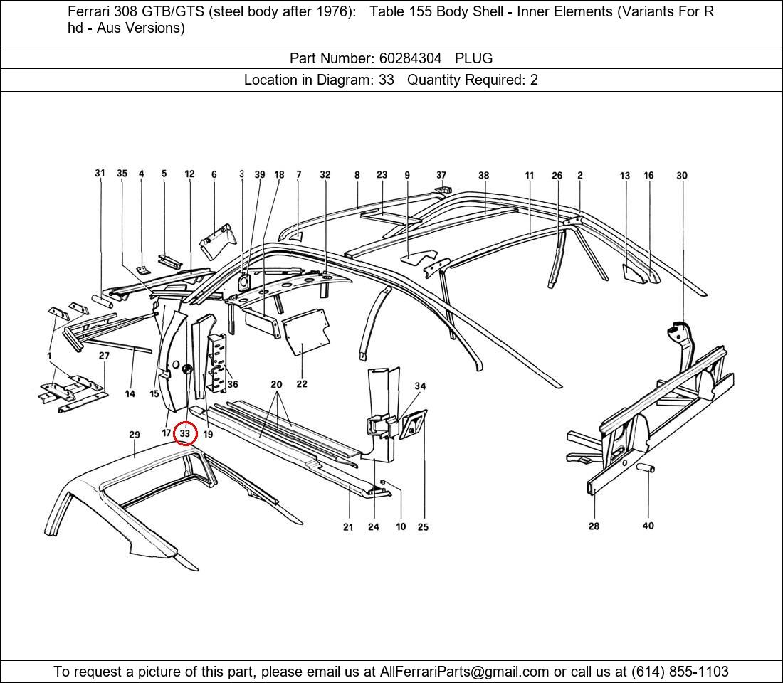 Ferrari Part 60284304