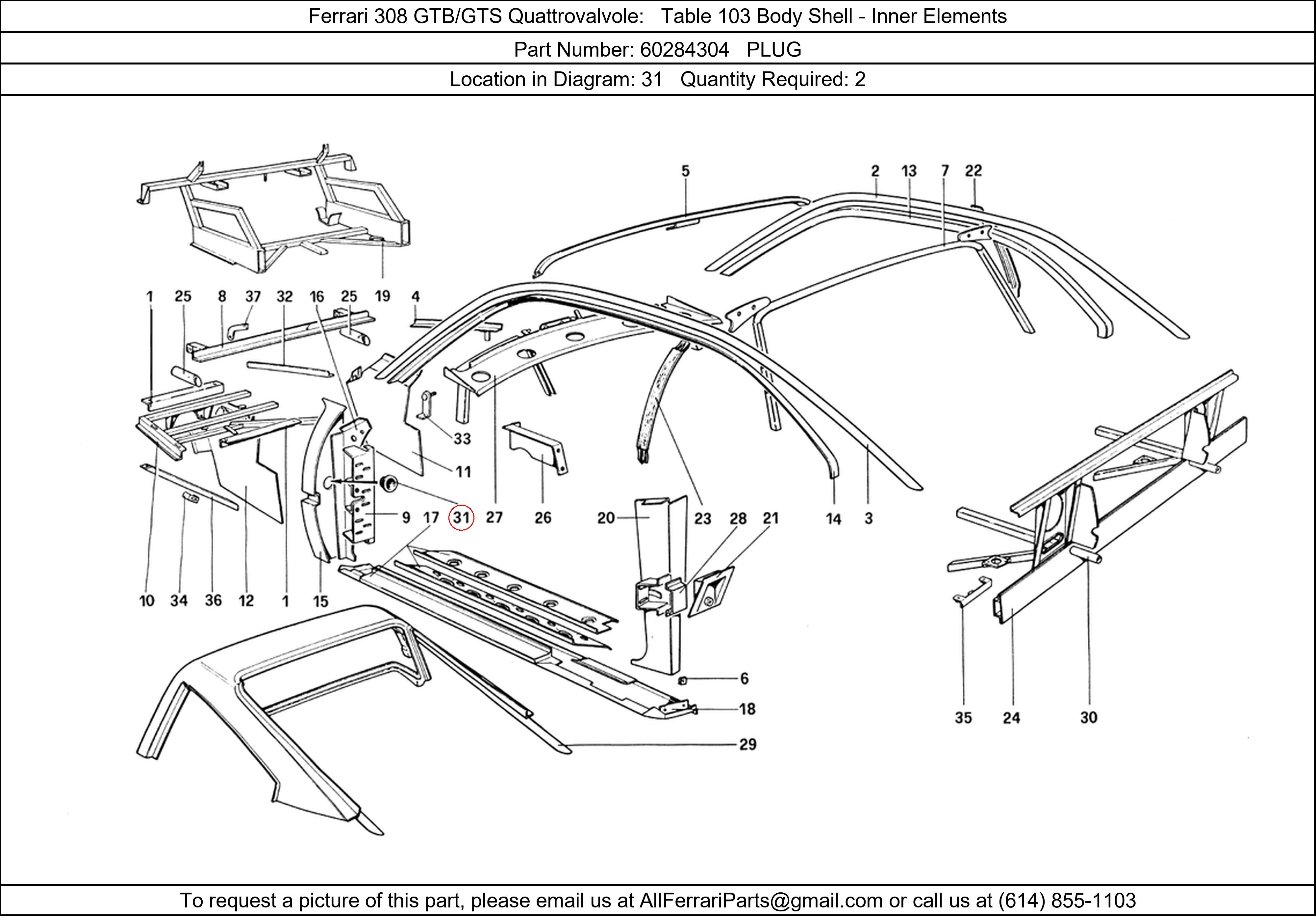 Ferrari Part 60284304