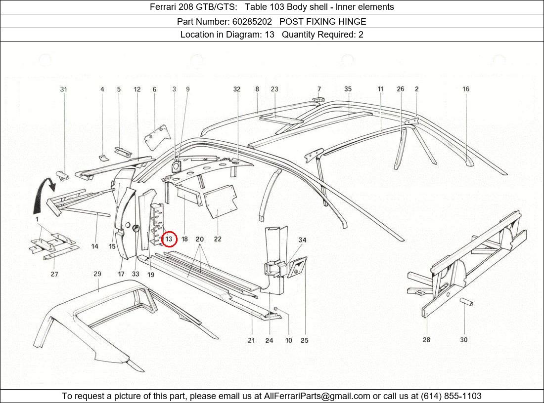 Ferrari Part 60285202