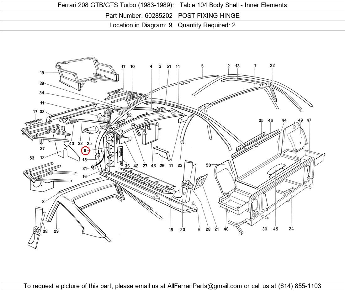 Ferrari Part 60285202