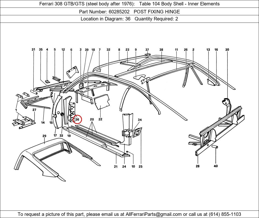 Ferrari Part 60285202