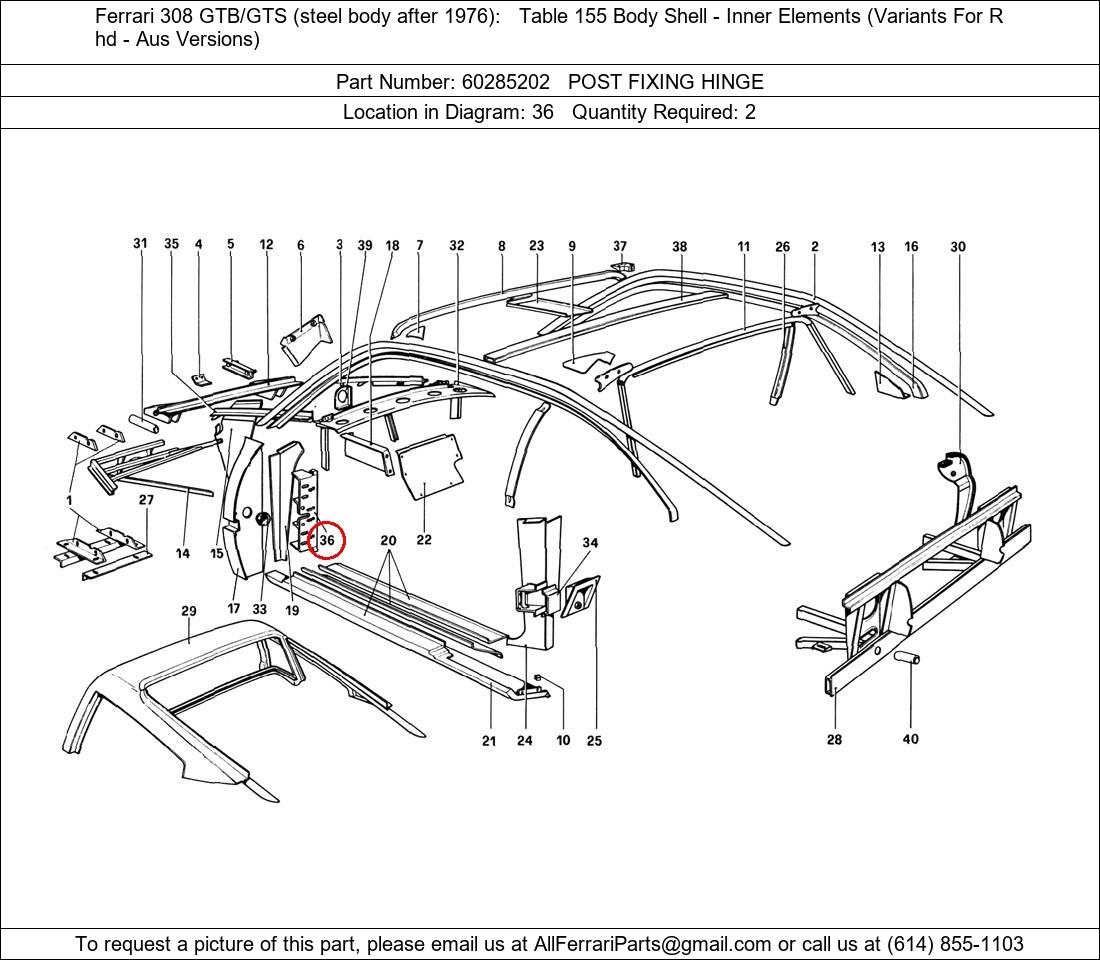 Ferrari Part 60285202