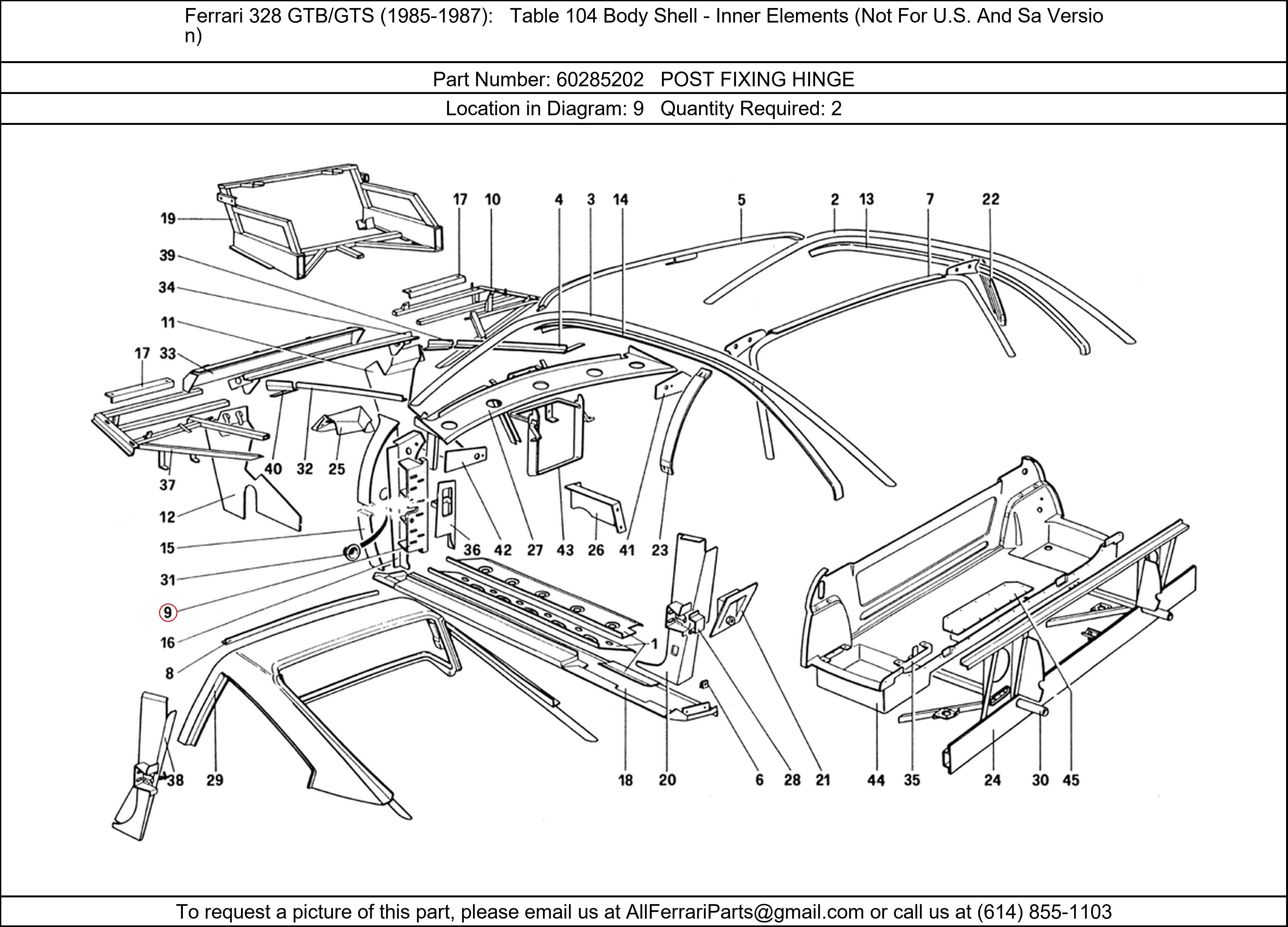 Ferrari Part 60285202