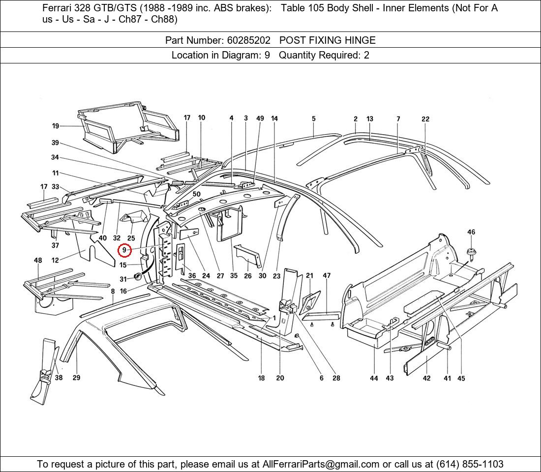 Ferrari Part 60285202