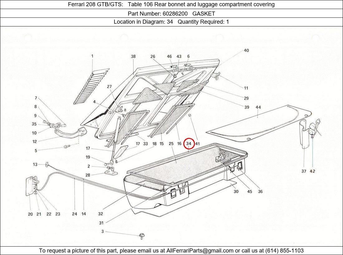 Ferrari Part 60286200