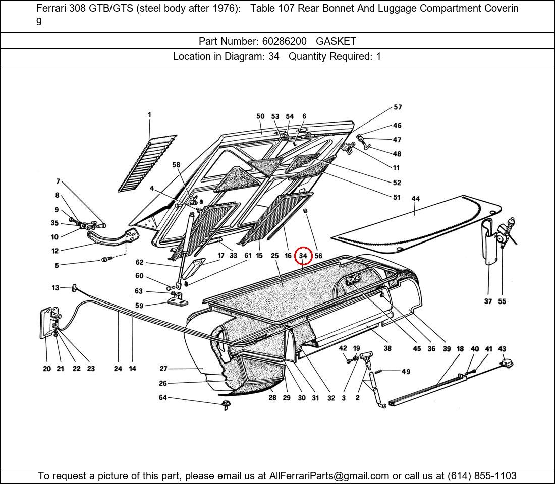 Ferrari Part 60286200