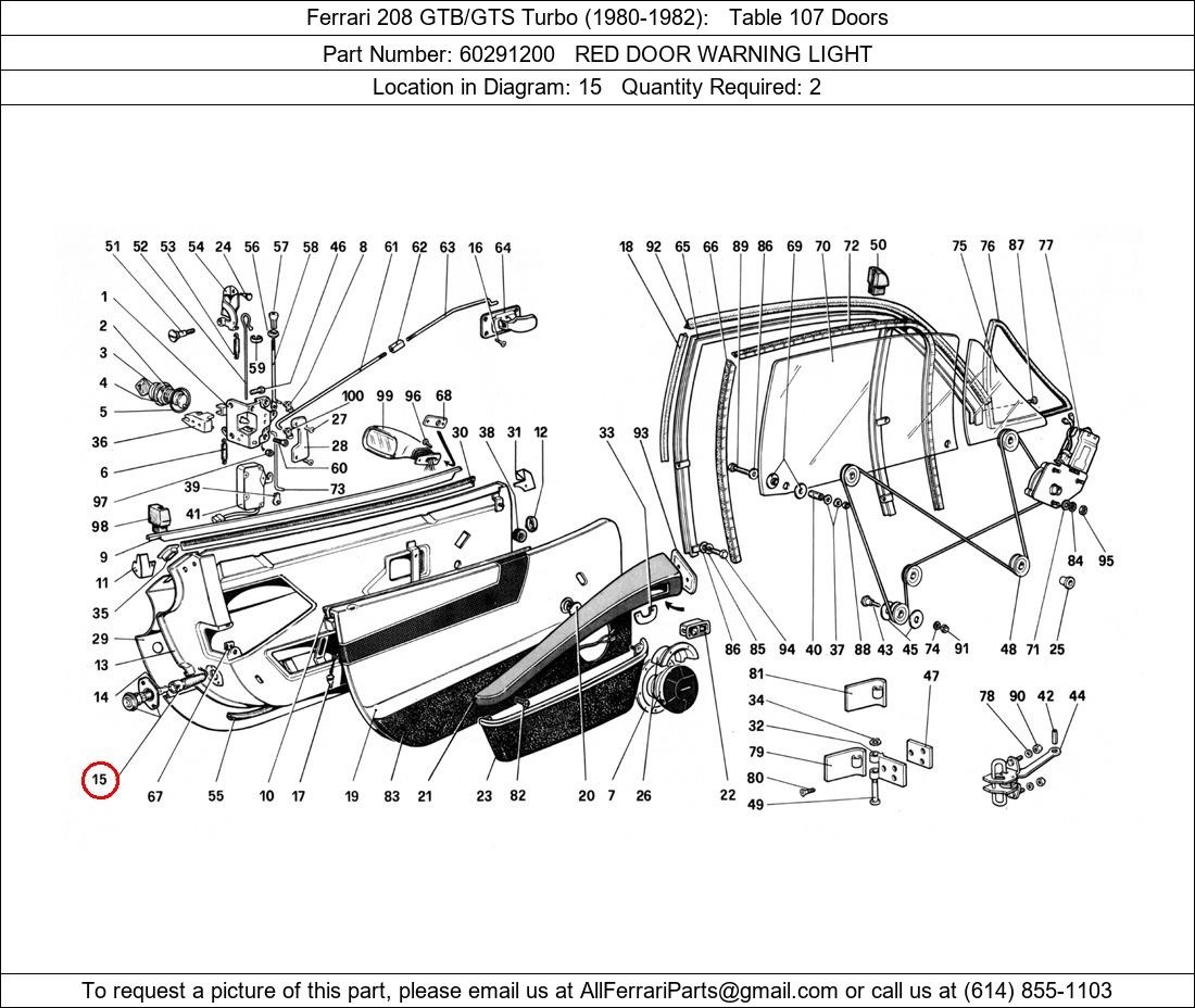 Ferrari Part 60291200