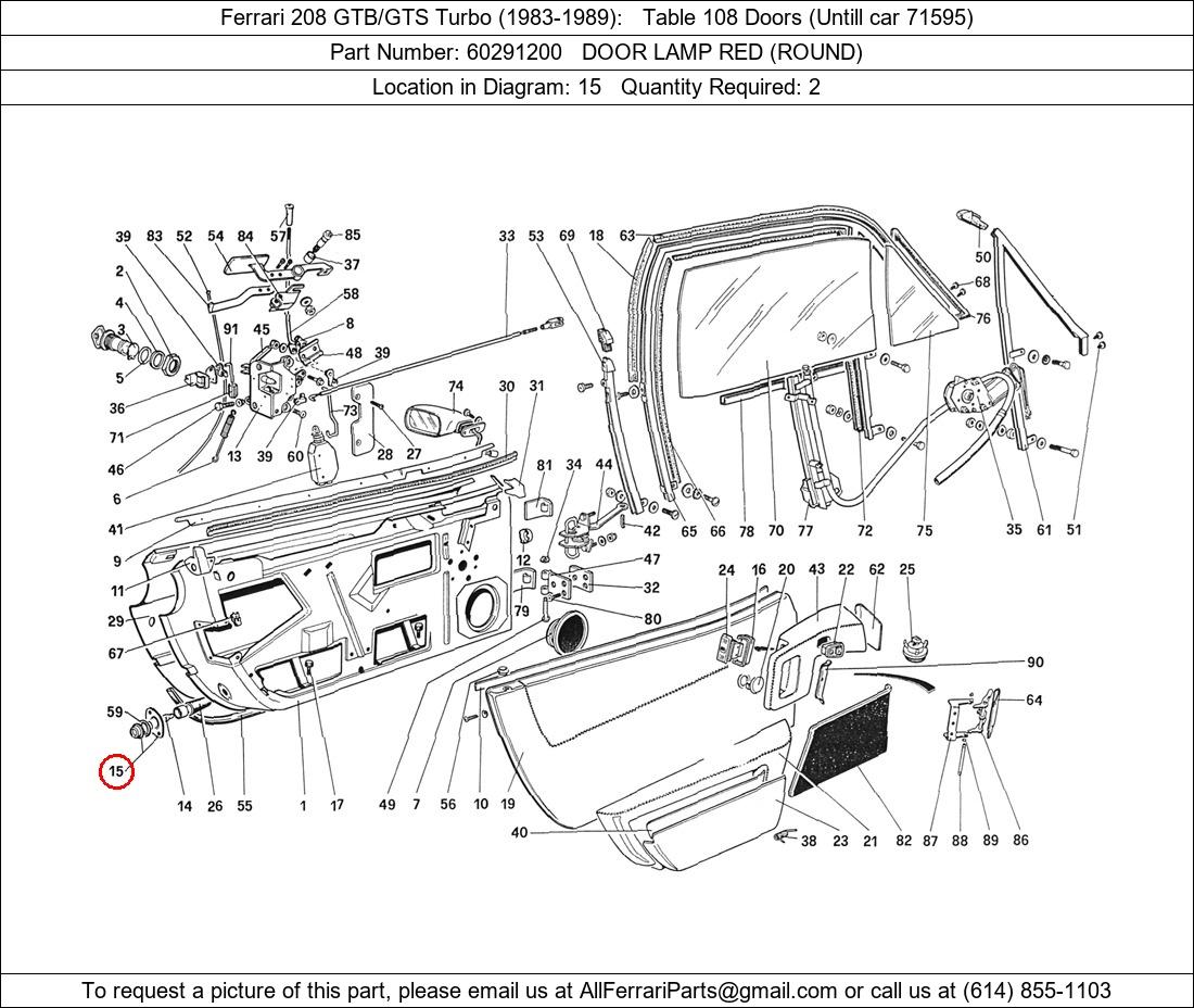 Ferrari Part 60291200