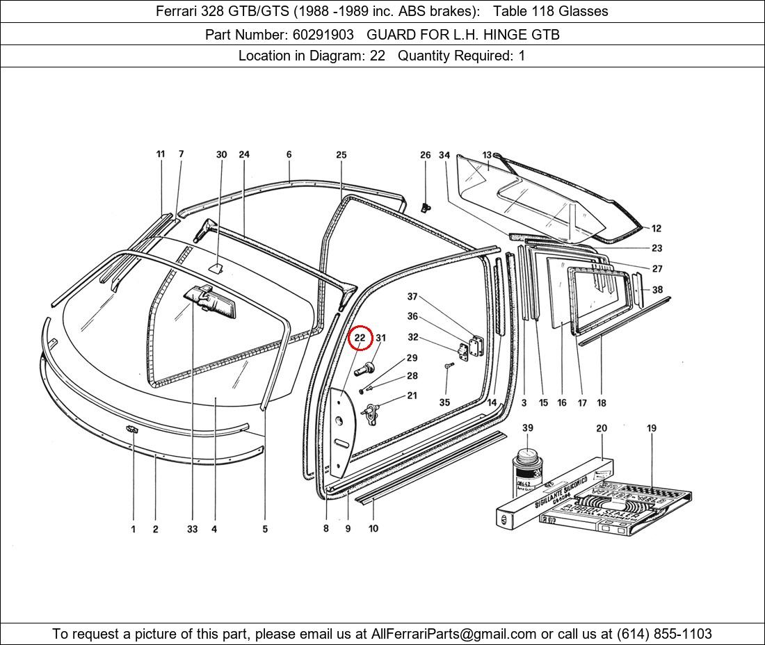 Ferrari Part 60291903