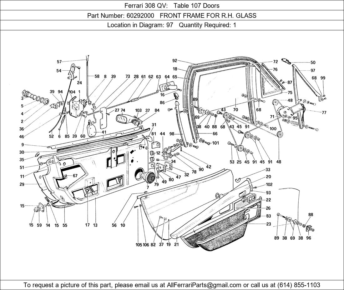 Ferrari Part 60292000