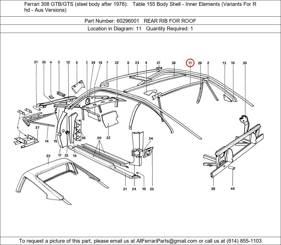 Ferrari Part 60296001