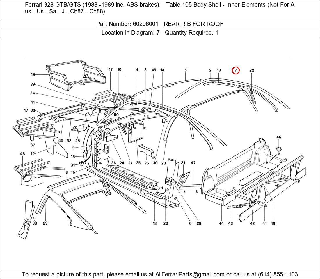 Ferrari Part 60296001