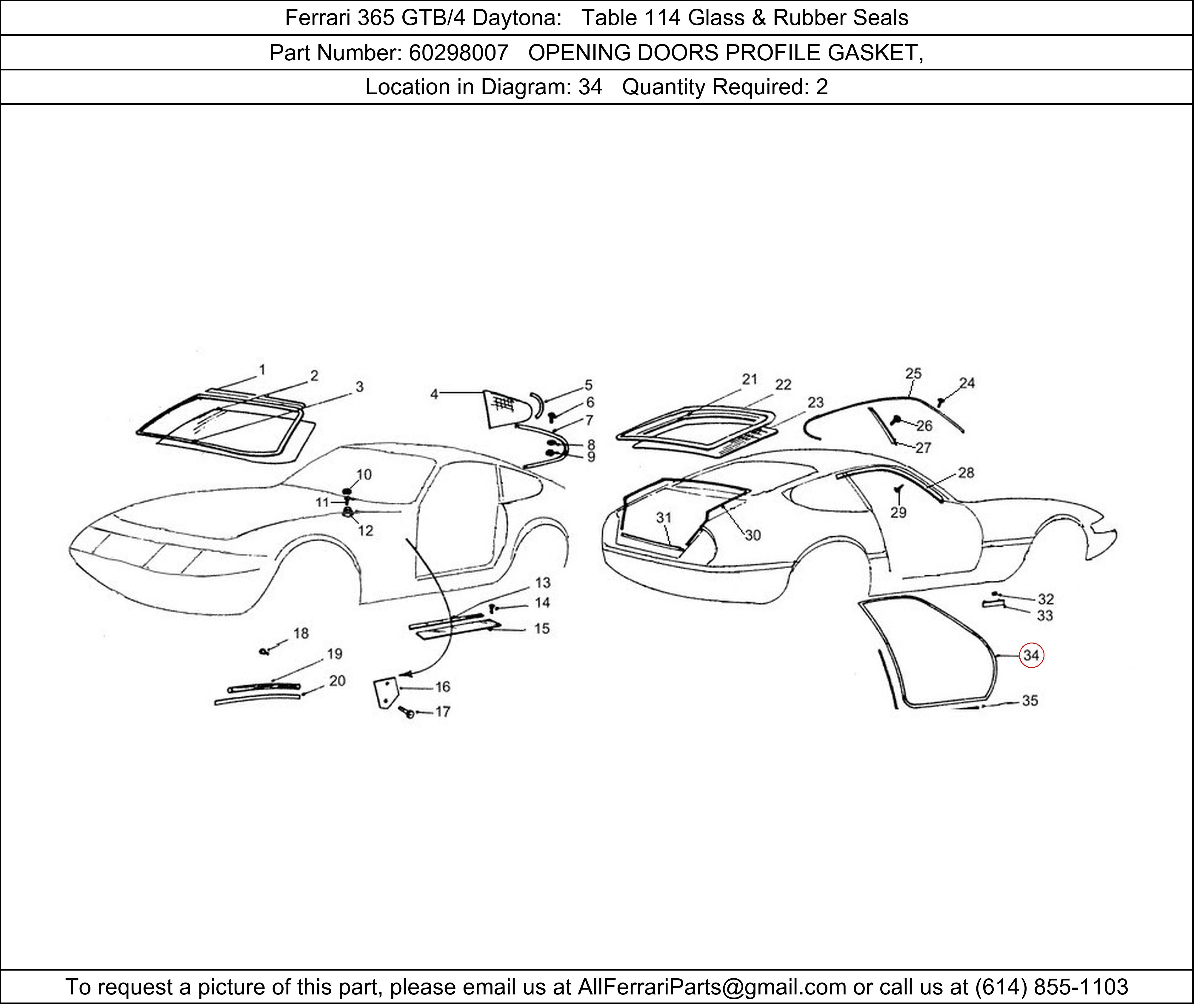 Ferrari Part 60298007