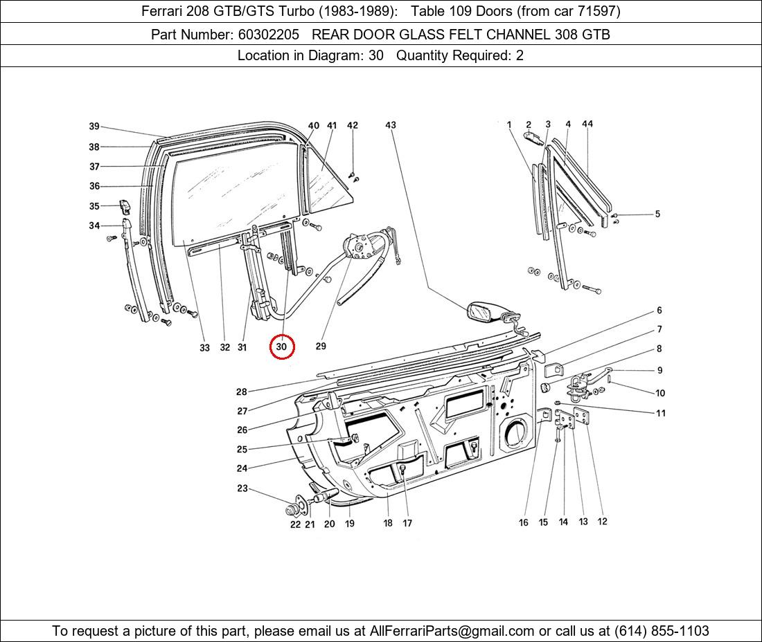 Ferrari Part 60302205