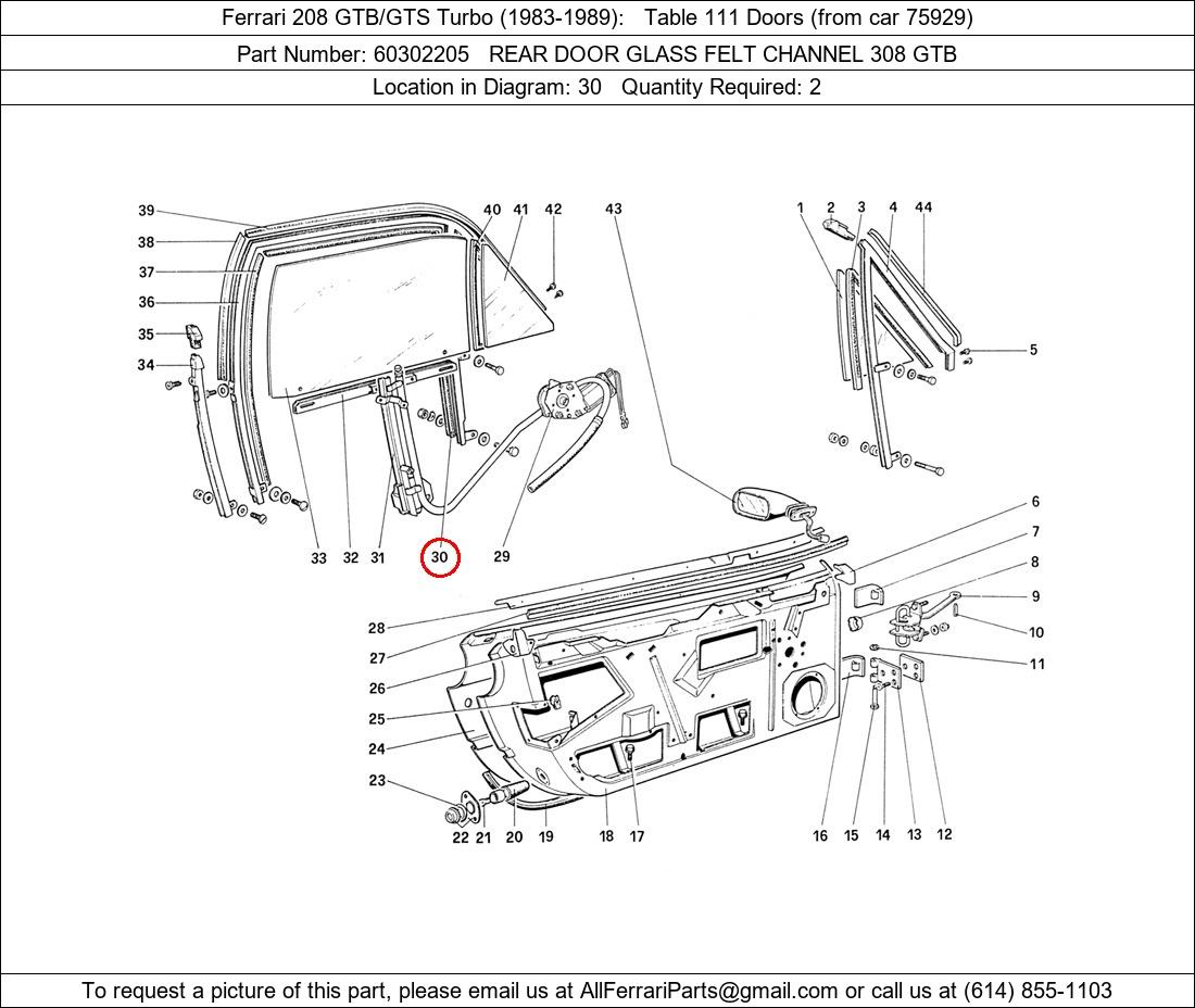 Ferrari Part 60302205