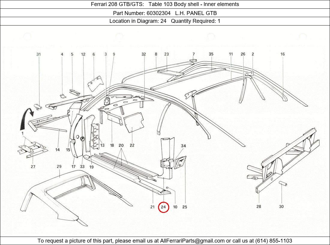 Ferrari Part 60302304