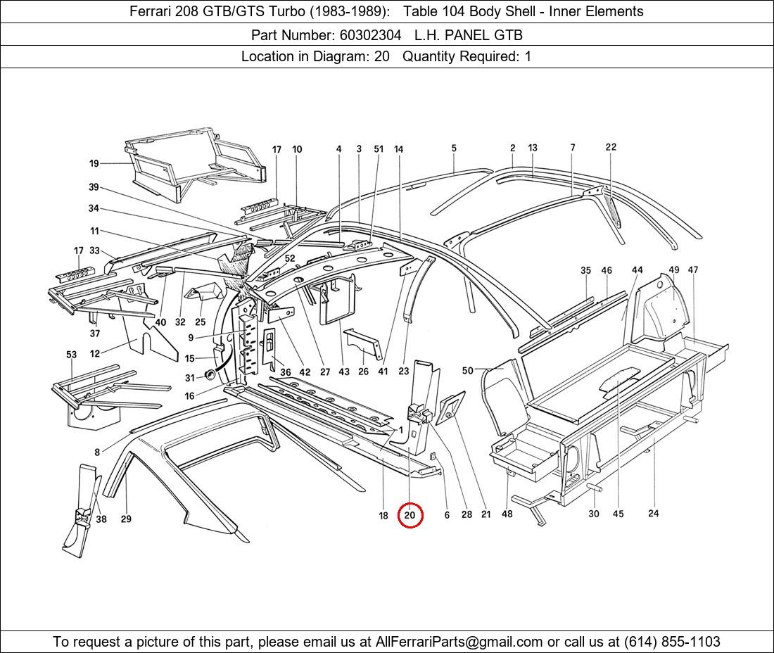 Ferrari Part 60302304