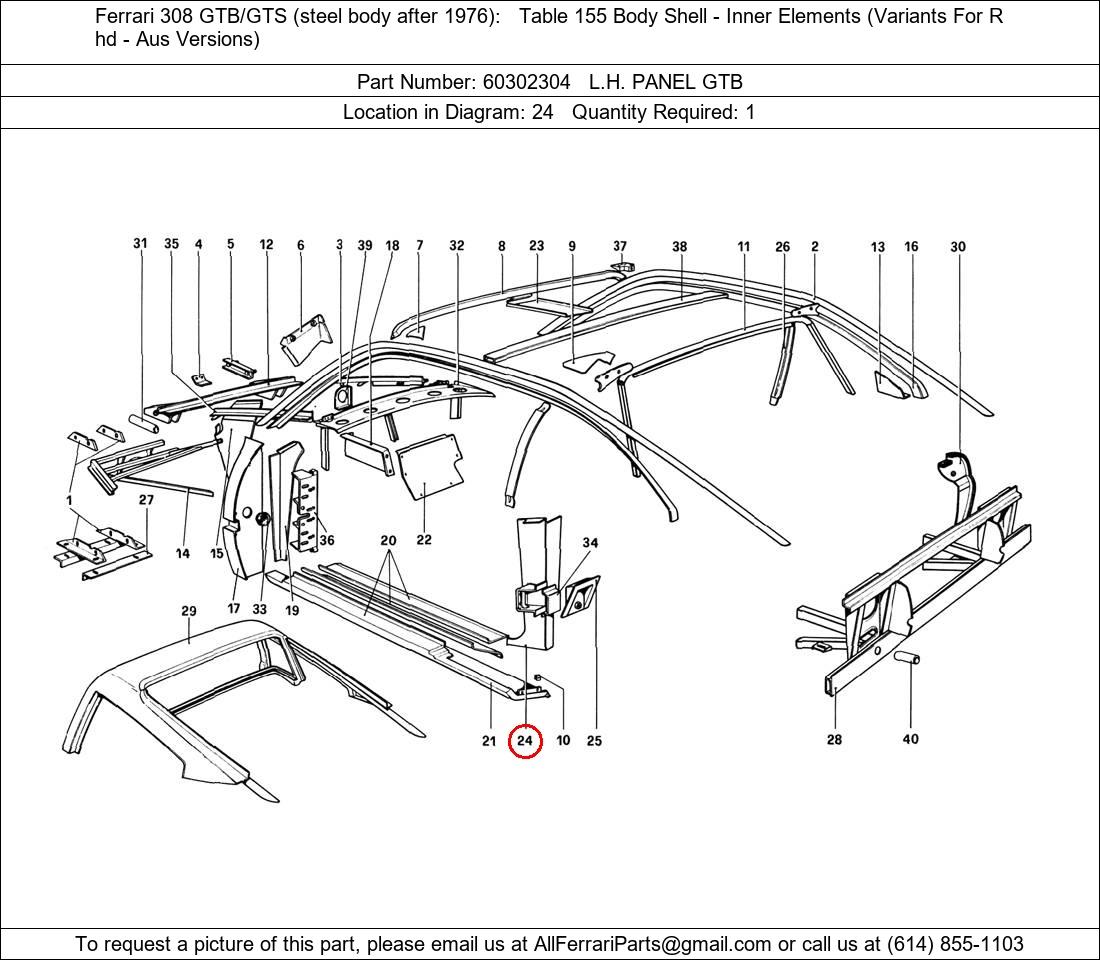 Ferrari Part 60302304