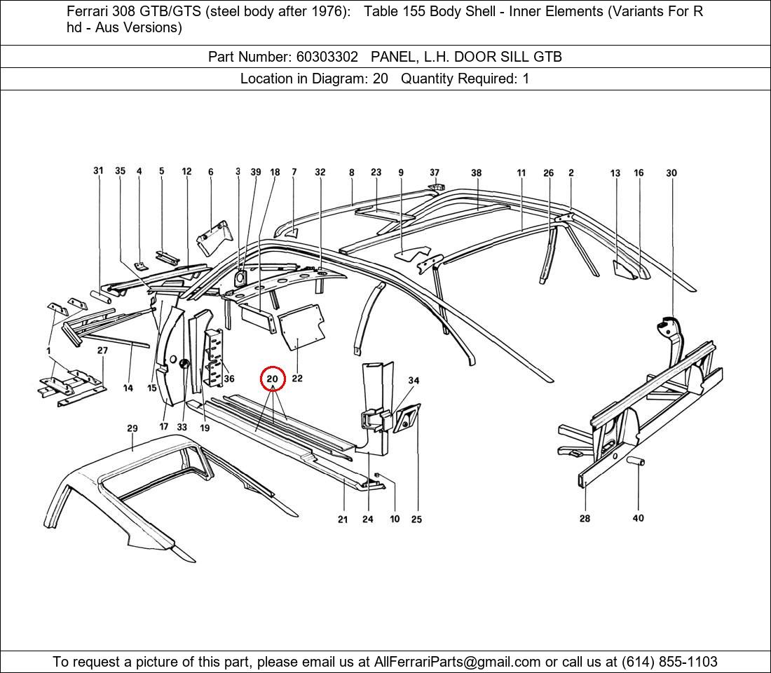 Ferrari Part 60303302