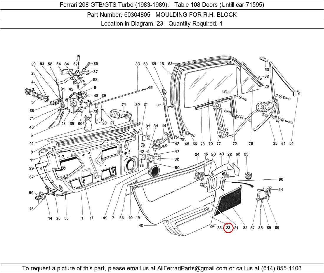 Ferrari Part 60304805