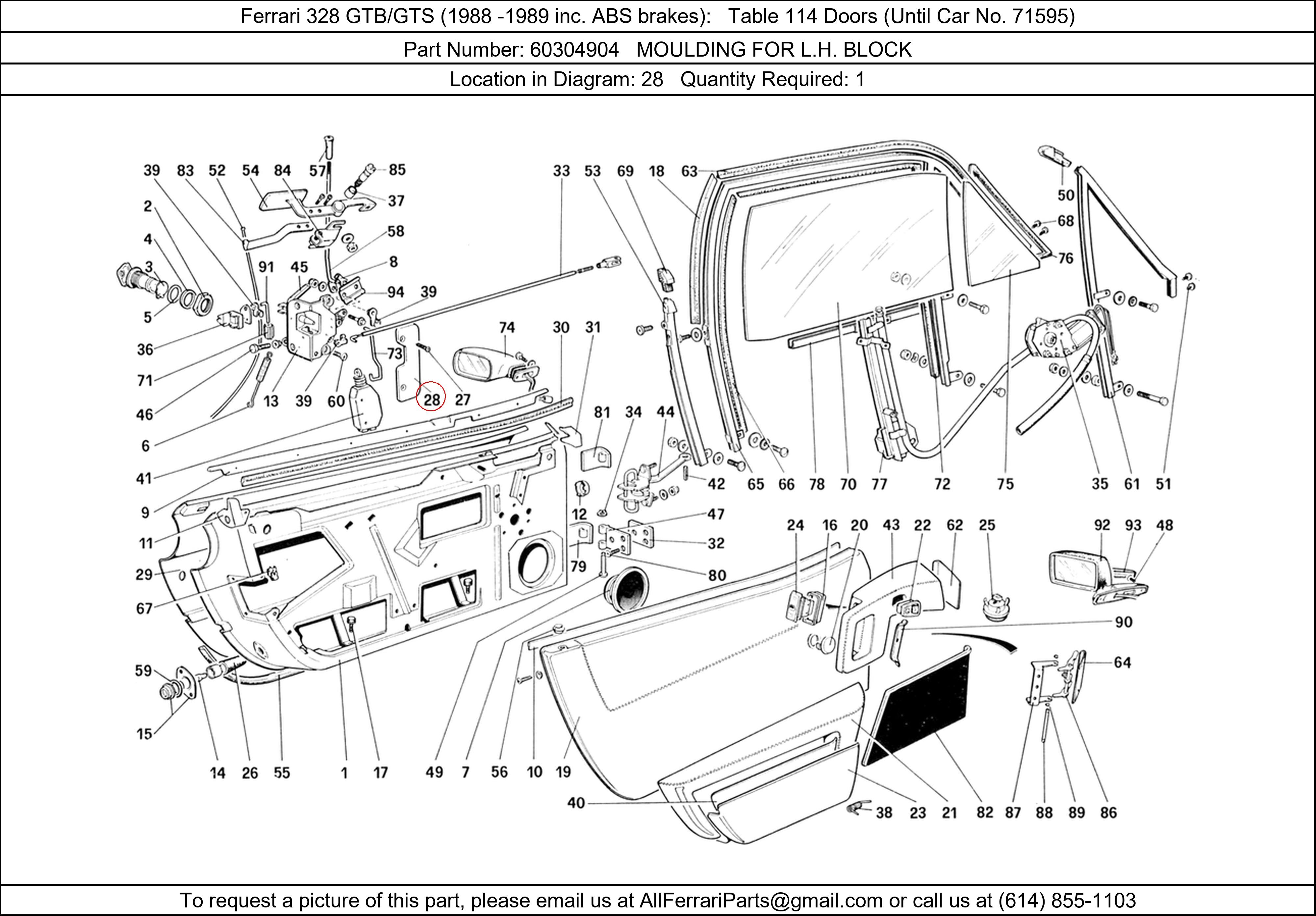 Ferrari Part 60304904