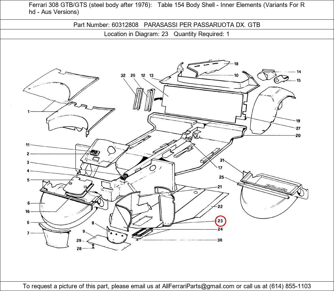 Ferrari Part 60312808