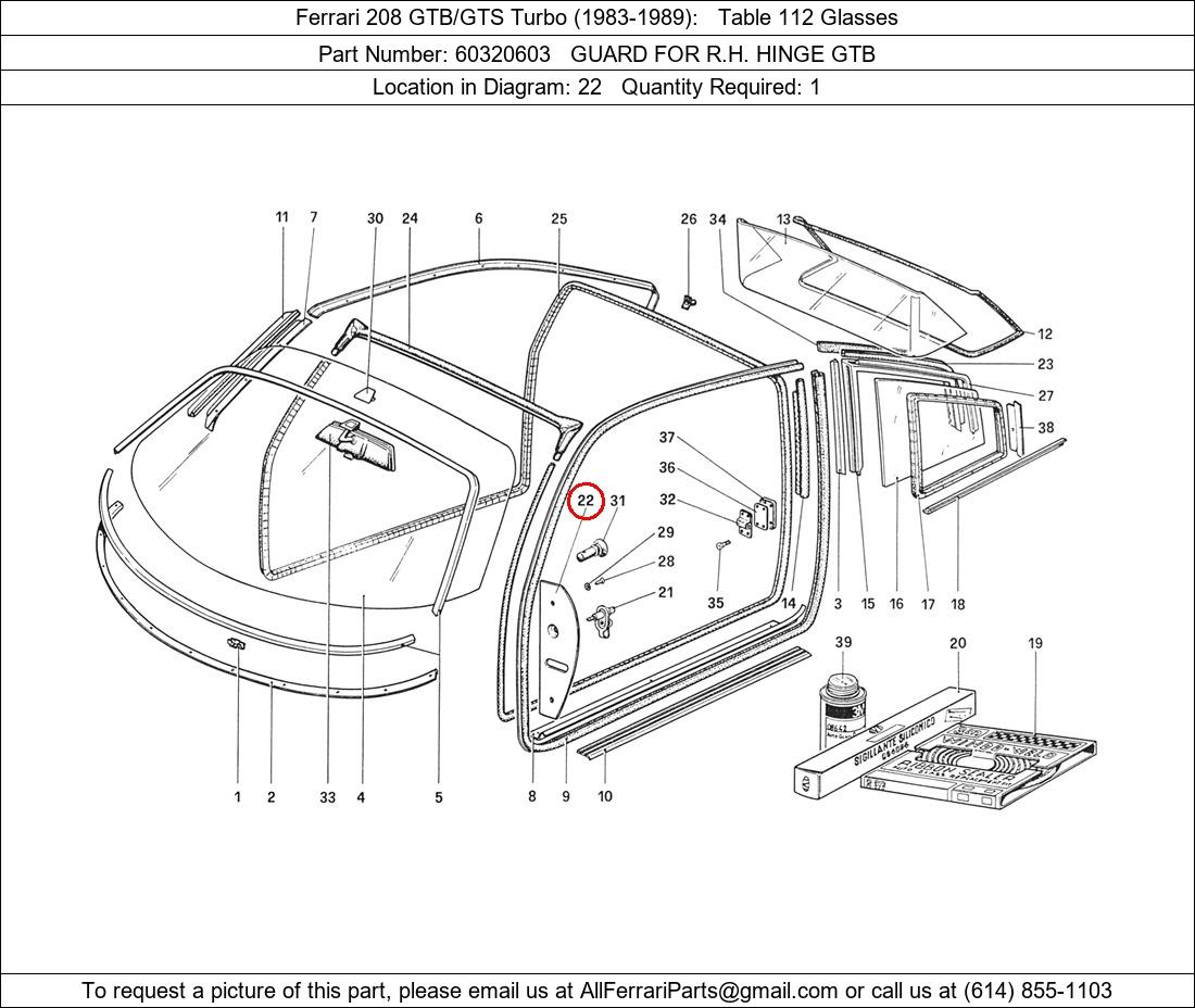 Ferrari Part 60320603