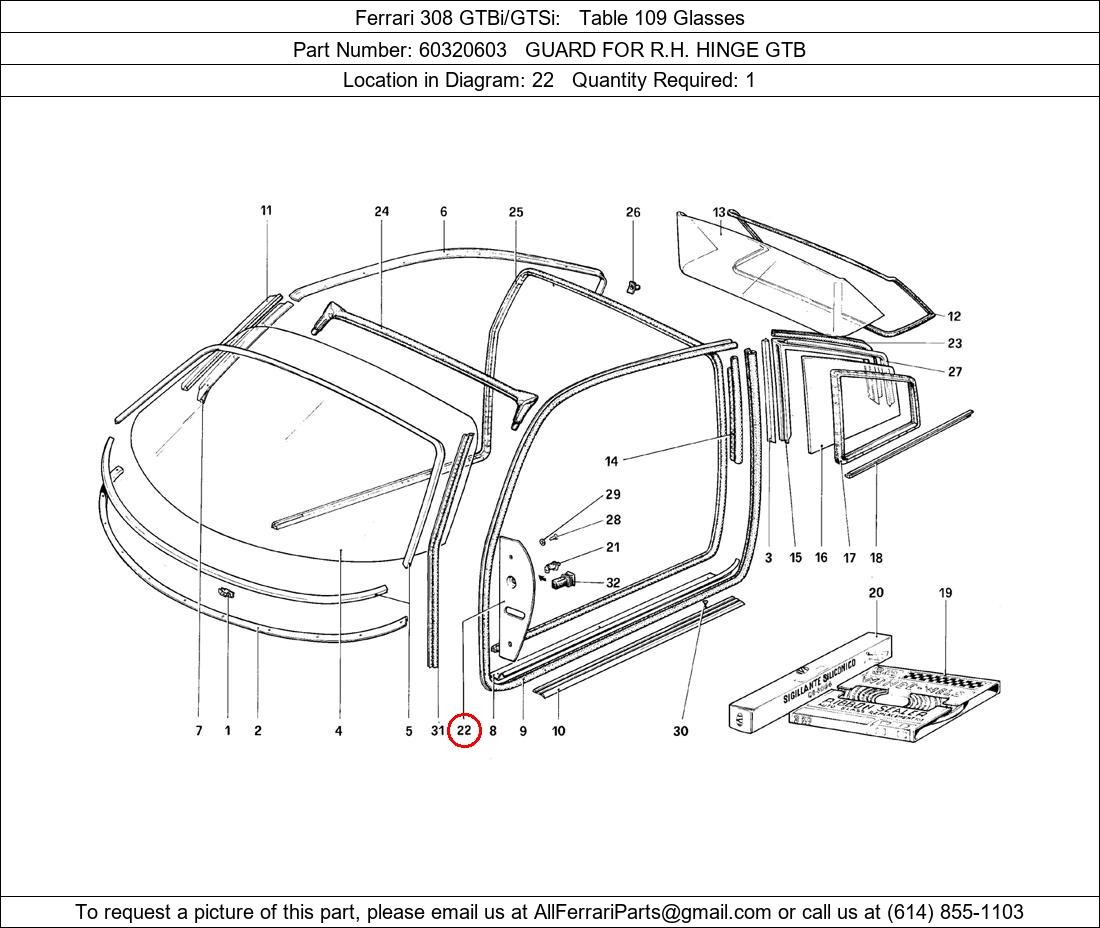 Ferrari Part 60320603