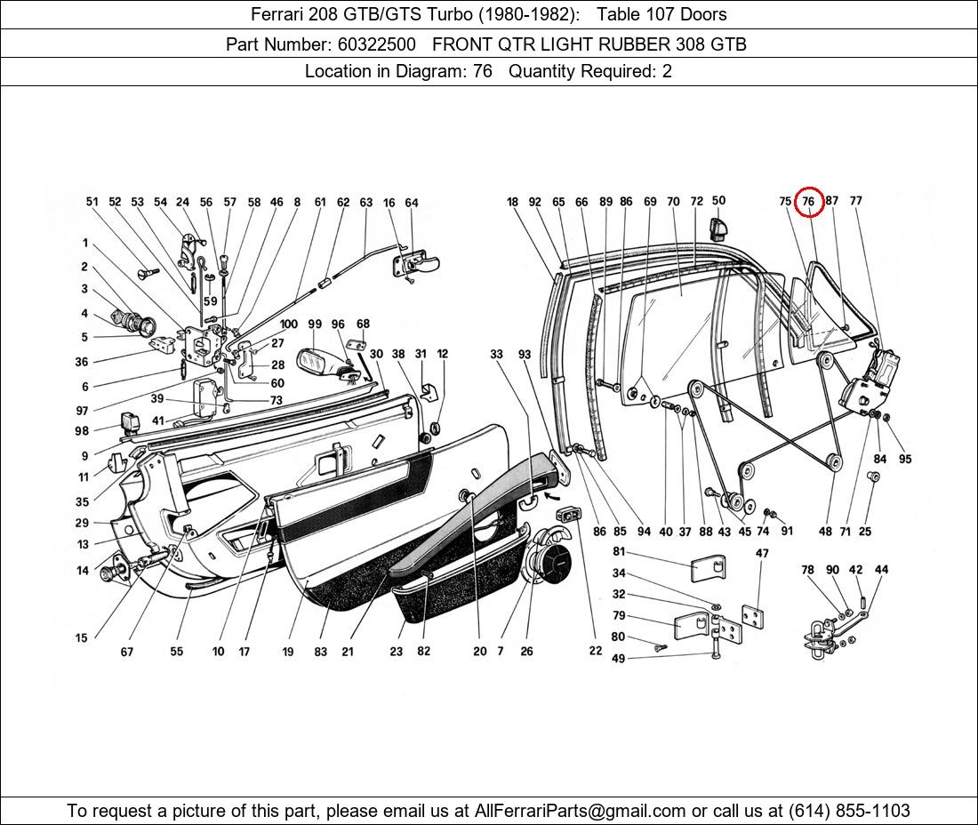 Ferrari Part 60322500