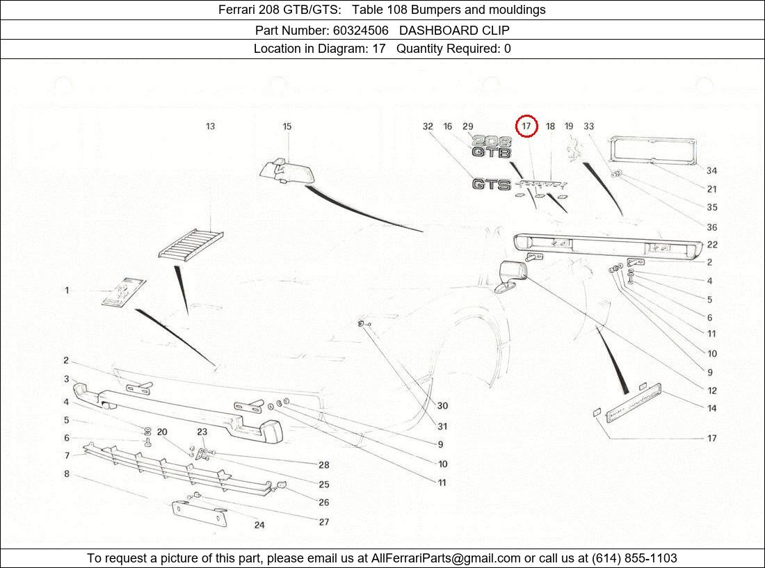 Ferrari Part 60324506