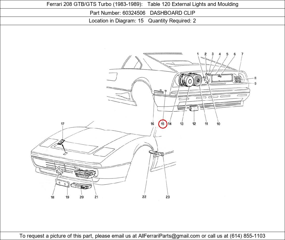 Ferrari Part 60324506