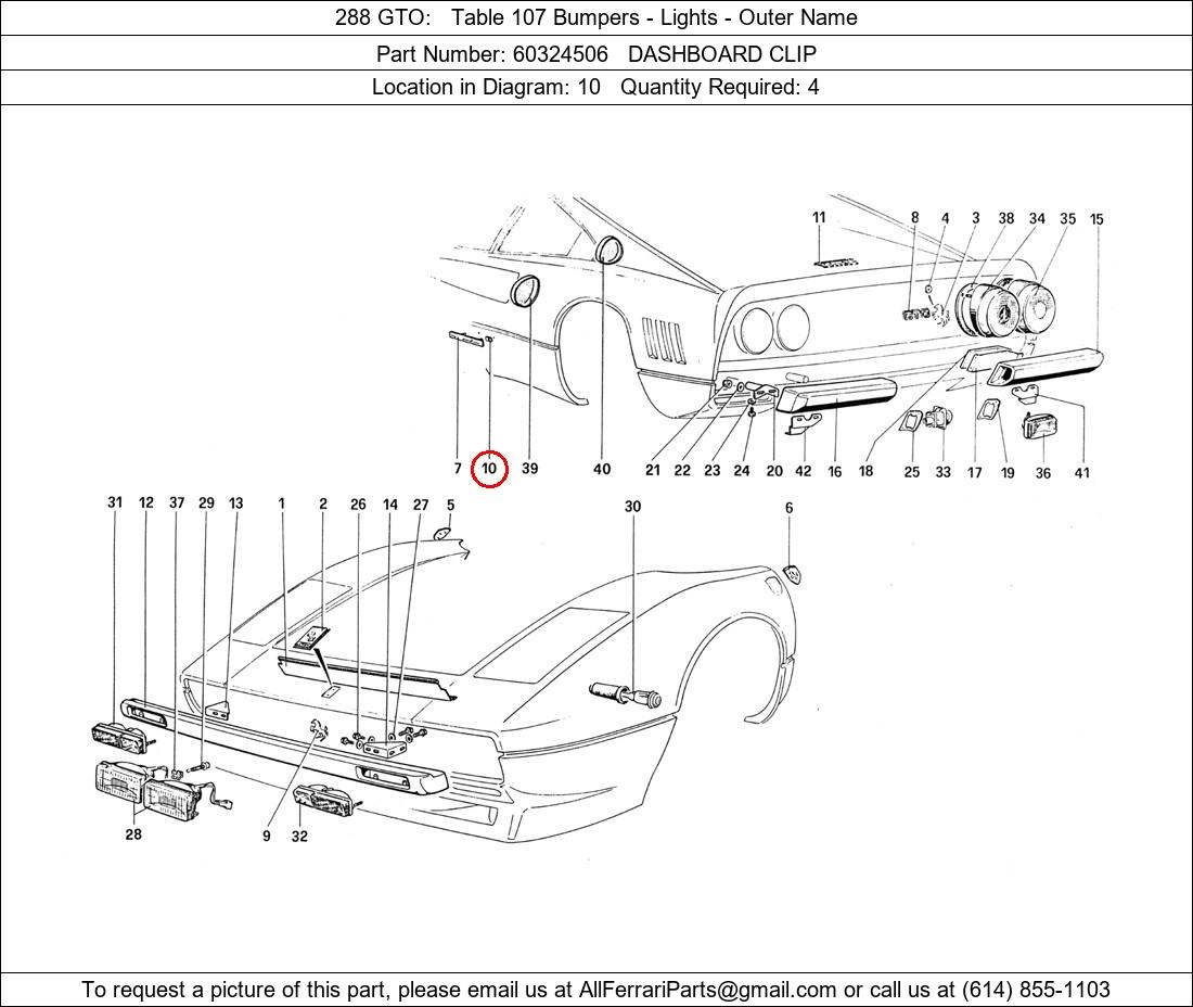 Ferrari Part 60324506