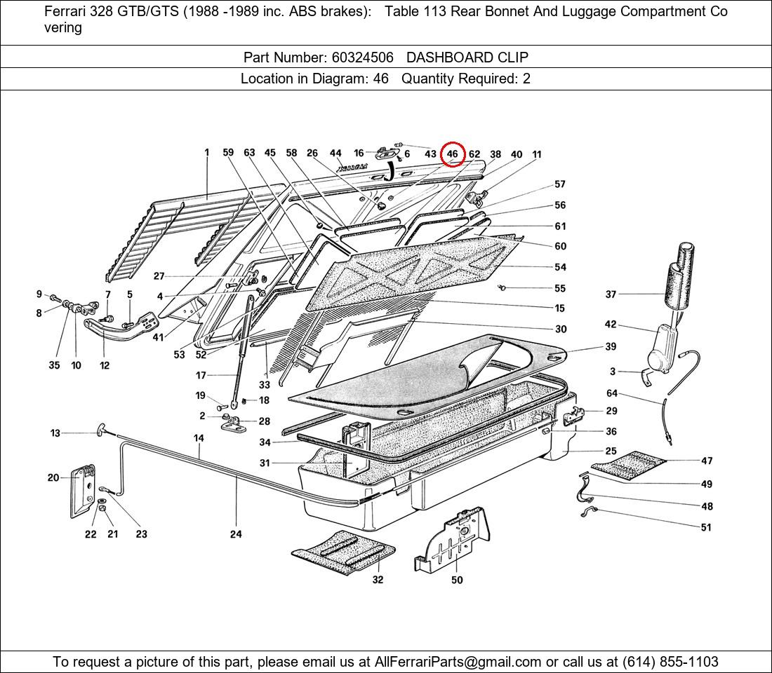 Ferrari Part 60324506