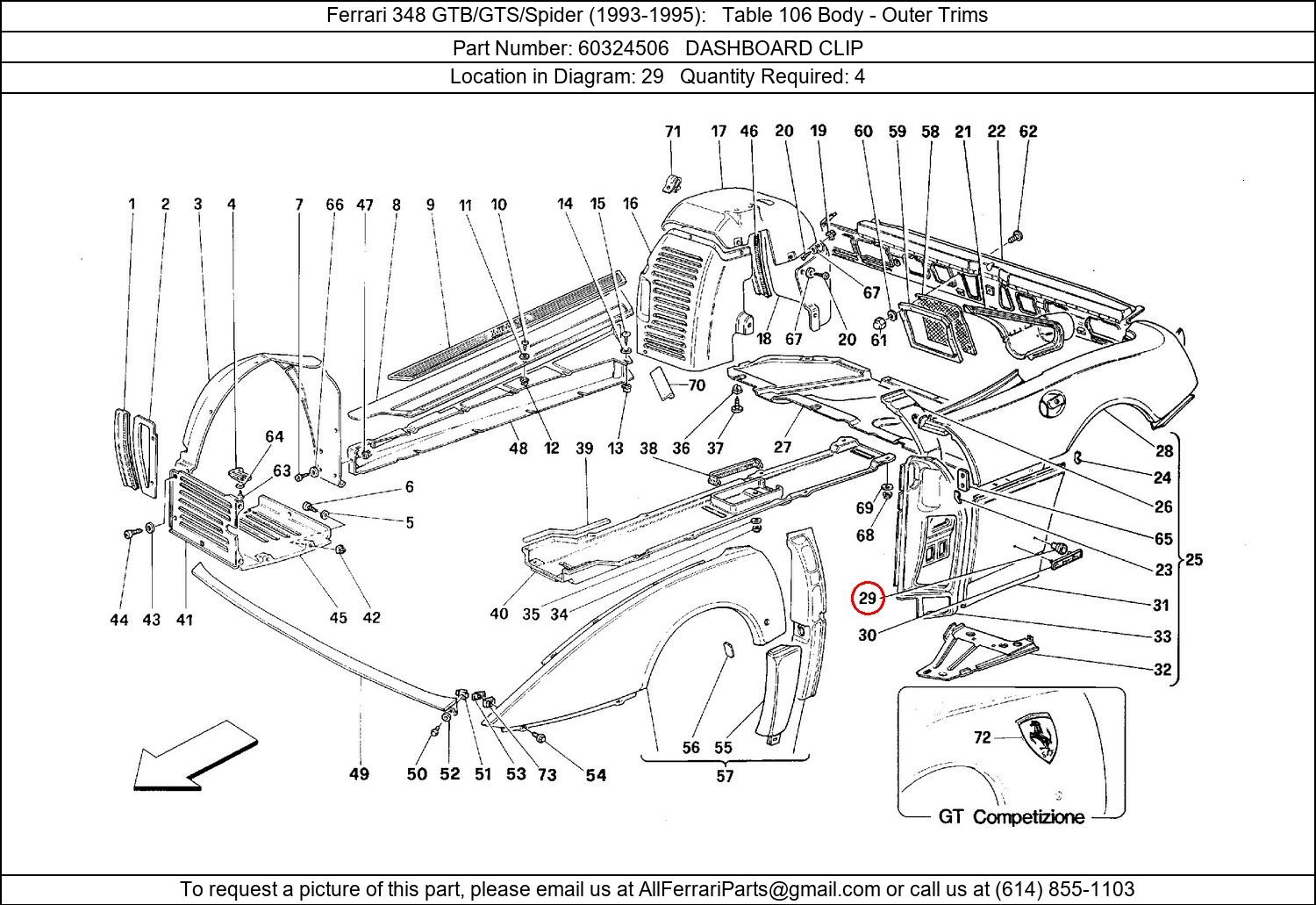 Ferrari Part 60324506