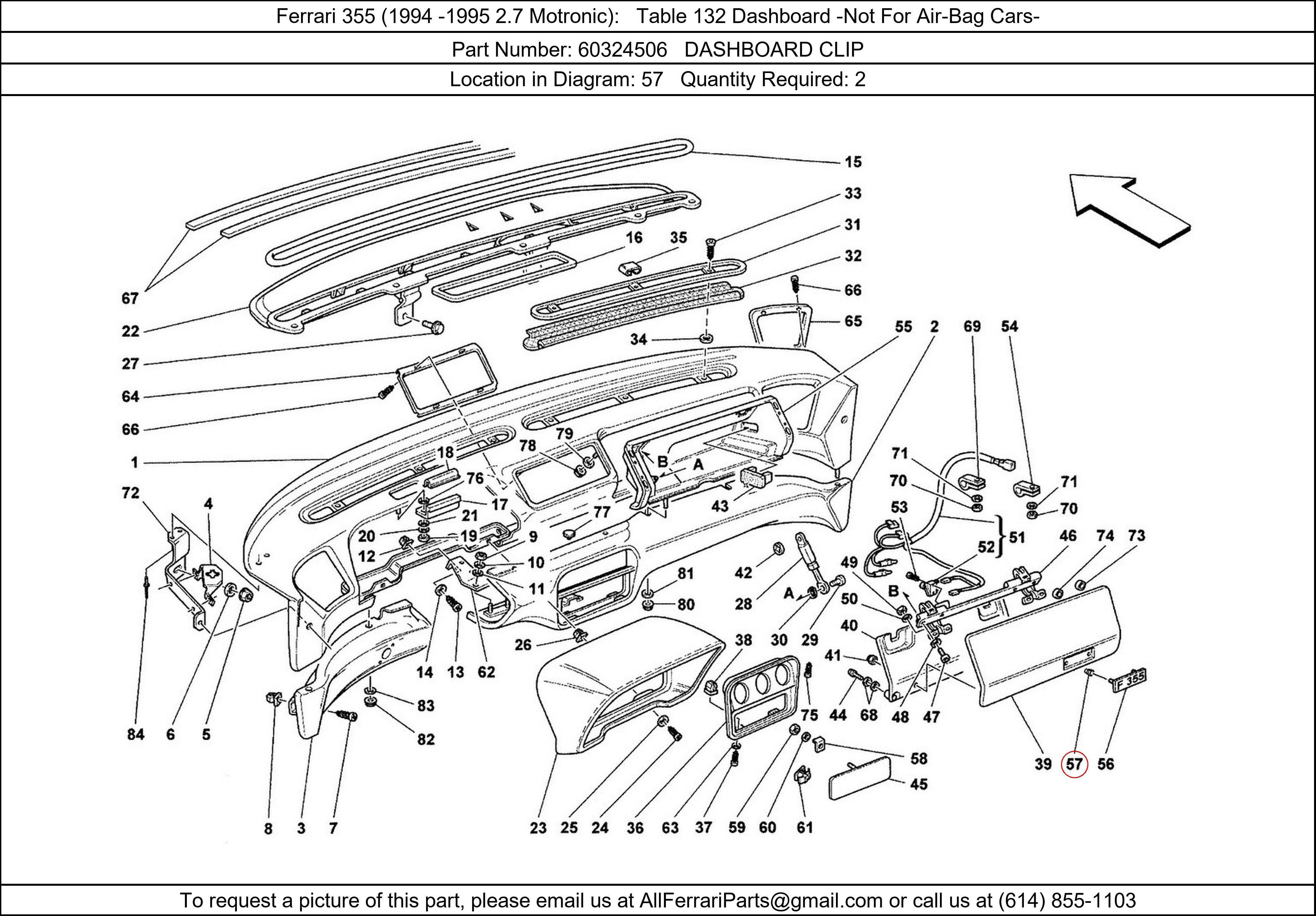 Ferrari Part 60324506