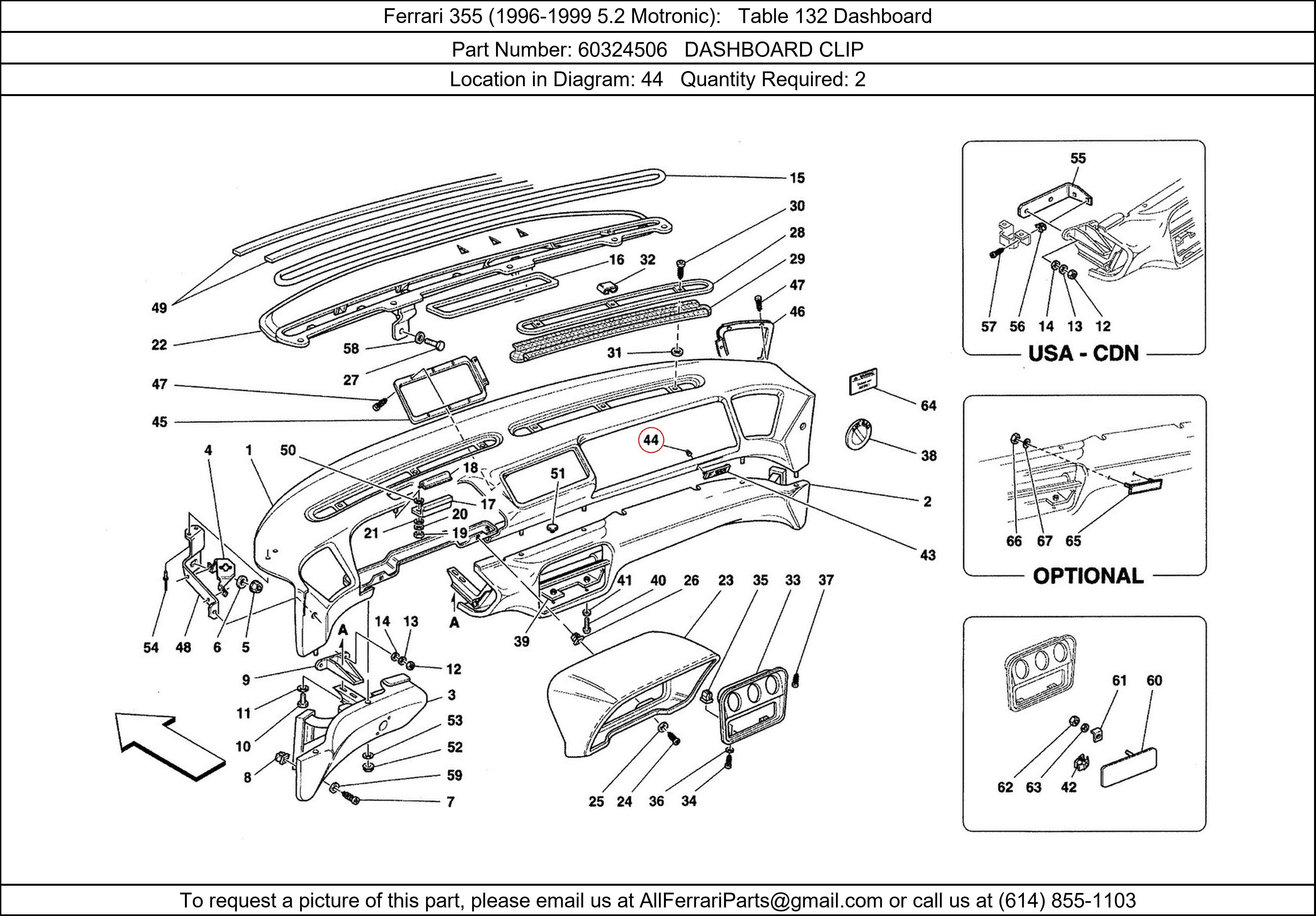 Ferrari Part 60324506