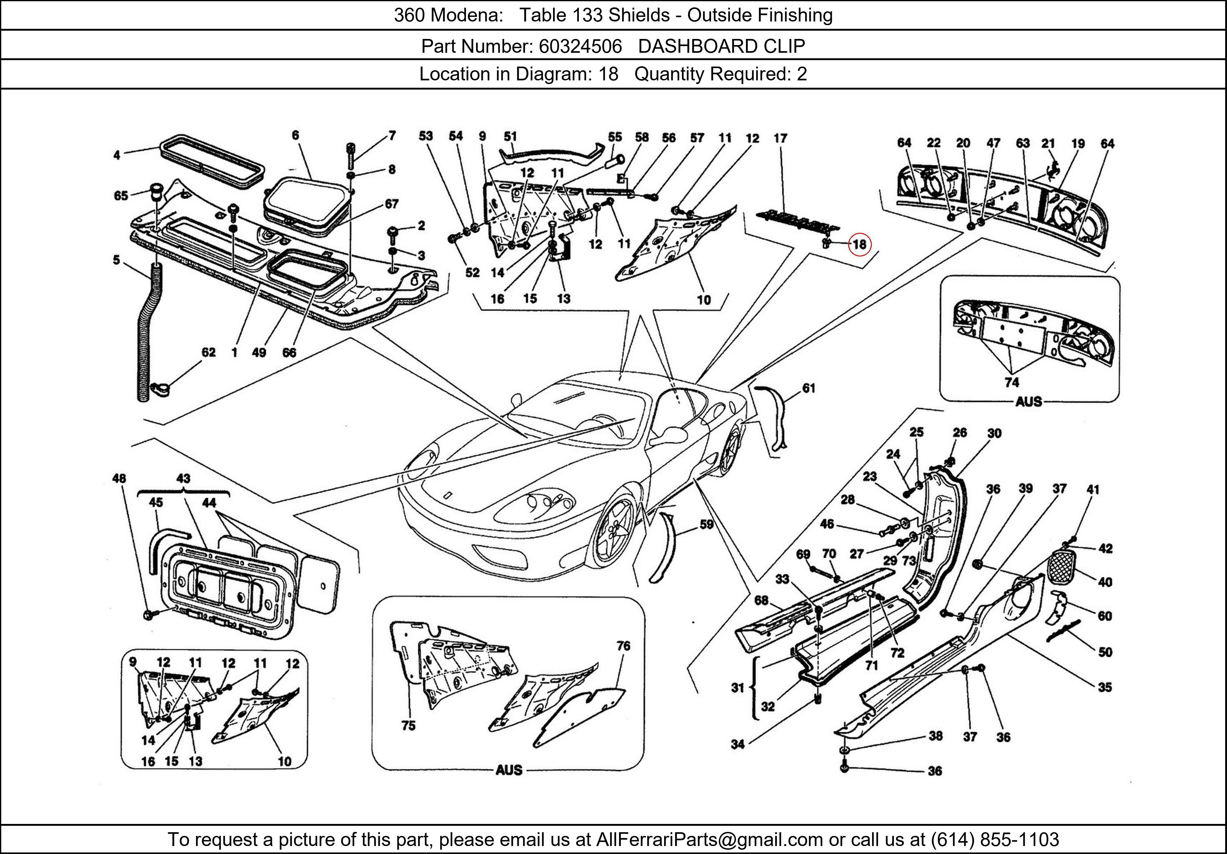 Ferrari Part 60324506