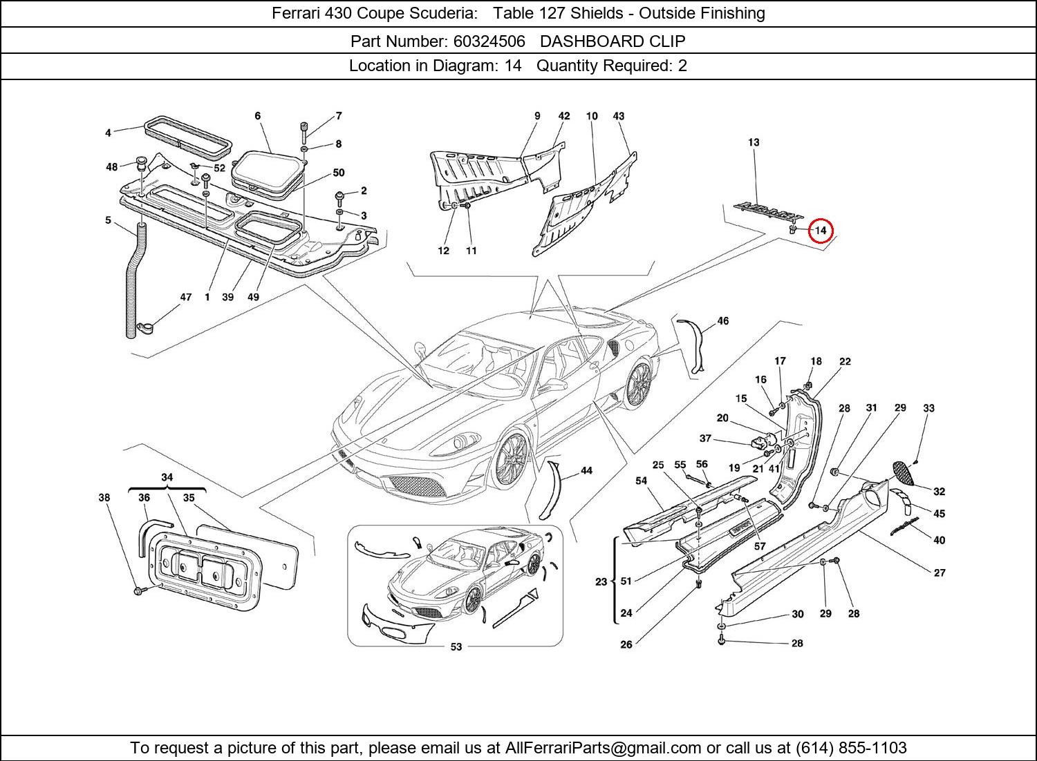 Ferrari Part 60324506