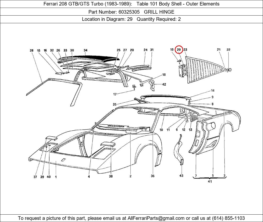 Ferrari Part 60325305