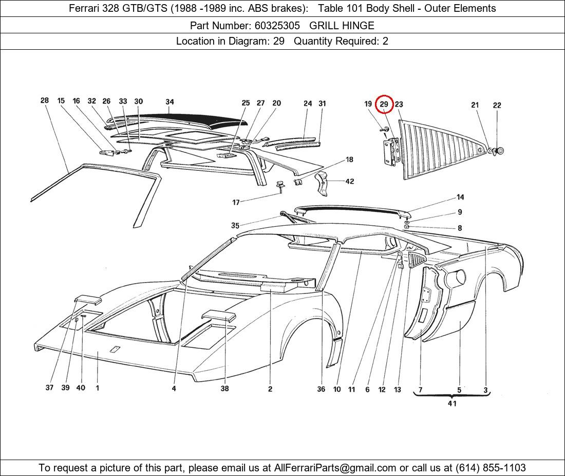 Ferrari Part 60325305