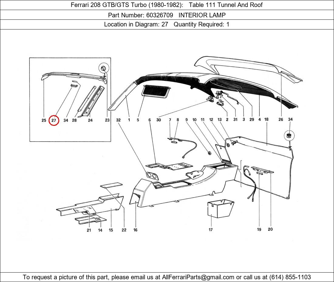 Ferrari Part 60326709