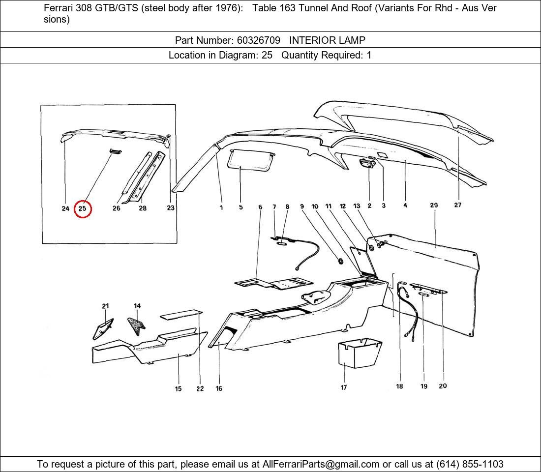 Ferrari Part 60326709