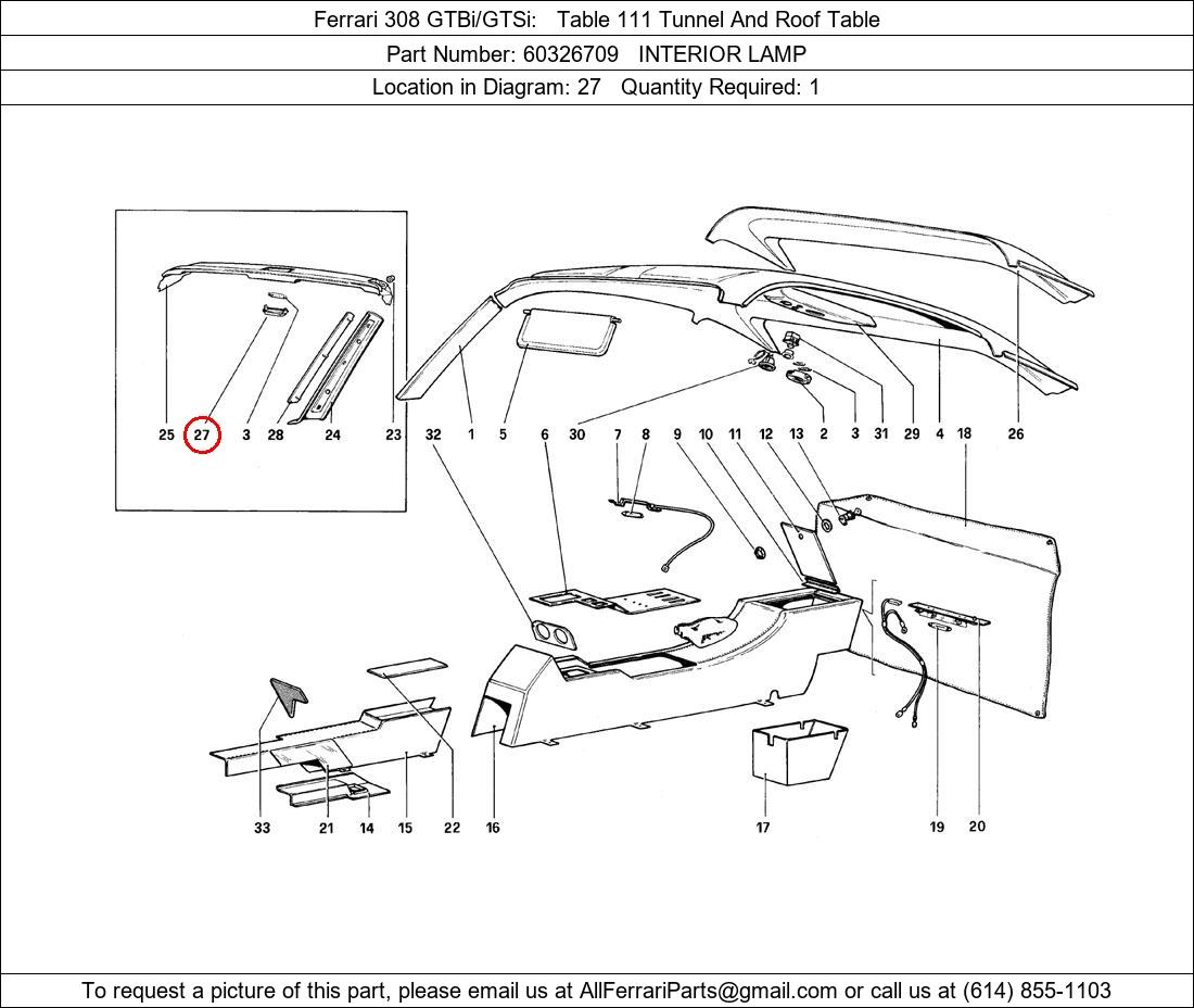 Ferrari Part 60326709