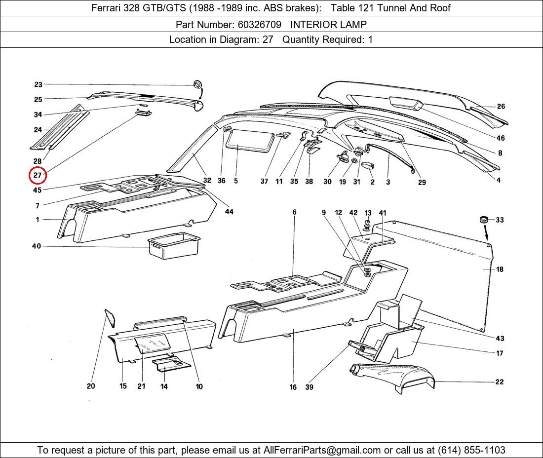 Ferrari Part 60326709